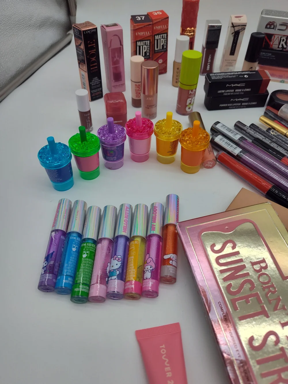 Huge Beauty Makeup Lot MAC NARS Fenty Too Faced Tarte Haus Labs + More
